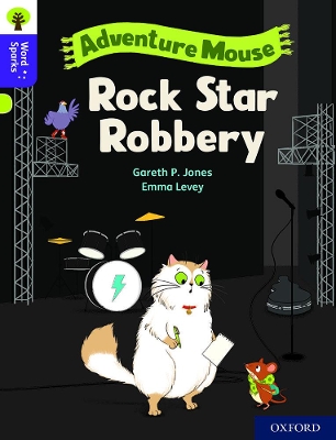 Book cover for Oxford Reading Tree Word Sparks: Level 11: Rock Star Robbery