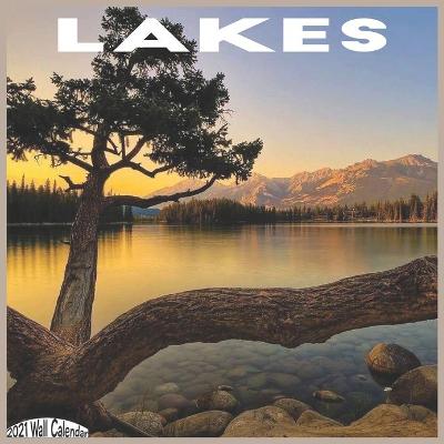 Book cover for Lakes 2021 Wall Calendar