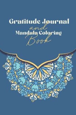 Cover of Gratitude Journal and Mandala Coloring Book