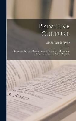 Book cover for Primitive Culture [microform]