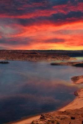 Book cover for Beautiful Lake Powell, Arizona at Sunset