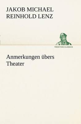 Book cover for Anmerkungen Ubers Theater