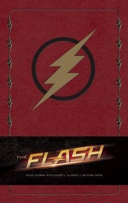 Book cover for The Flash Hardcover Ruled Journal