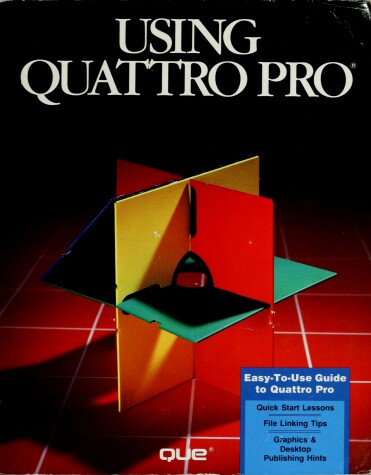 Book cover for Using Quattro Pro