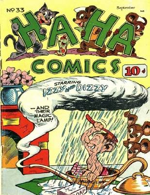 Book cover for Ha Ha Comics Number 33 Humor Comic Book