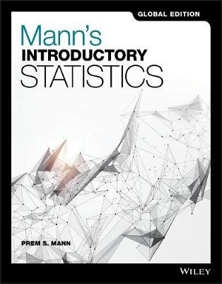 Book cover for Mann's Introductory Statistics