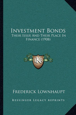 Book cover for Investment Bonds