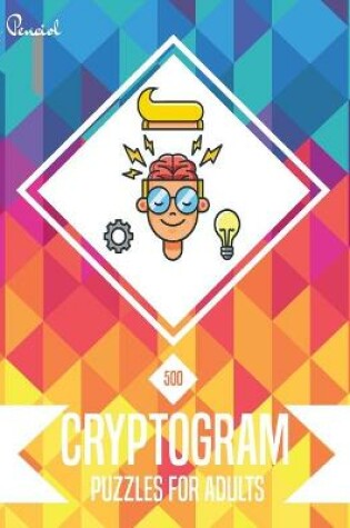 Cover of Cryptogram Puzzles for Adults