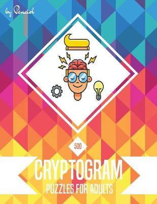 Book cover for Cryptogram Puzzles for Adults