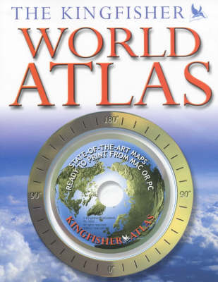 Book cover for The Kingfisher World Atlas