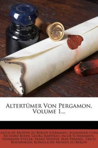 Cover of Altertumer Von Pergamon, Dritter Band