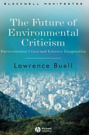 Cover of The Future of Environmental Criticism
