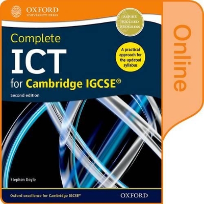 Book cover for Complete ICT for Cambridge IGCSE Online Student Book (Second Edition)