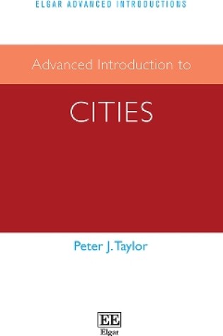 Cover of Advanced Introduction to Cities