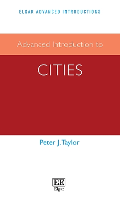 Cover of Advanced Introduction to Cities