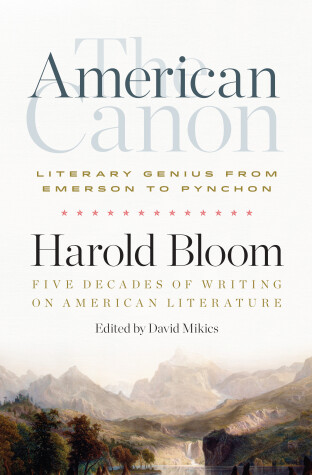 Book cover for The American Canon: Literary Genius from Emerson to Pynchon