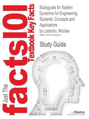 Book cover for Studyguide for System Dynamics for Engineering Students
