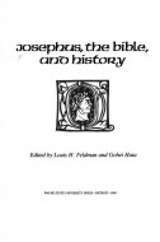 Cover of Josephus the Bible & History