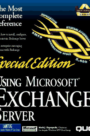 Cover of USING MICROSOFT EXCHANGE SERVER