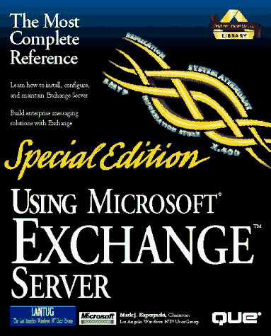 Cover of Using Microsoft Exchange Server