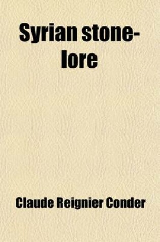 Cover of Syrian Stone-Lore