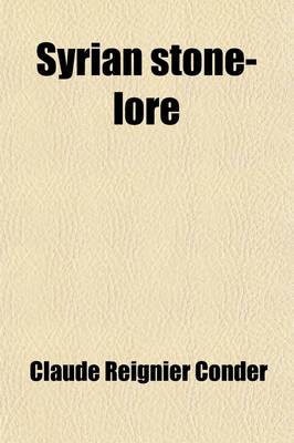 Book cover for Syrian Stone-Lore