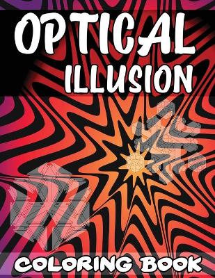 Cover of Optical Illusion Coloring Book