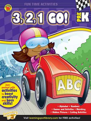 Book cover for 3, 2, 1, Go!, Grade Pk