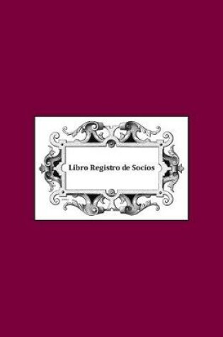 Cover of Libro Registro de Socios