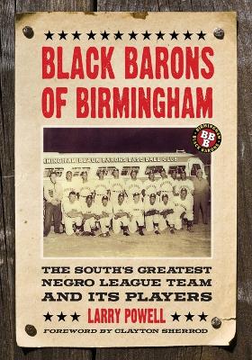 Book cover for Black Barons of Birmingham