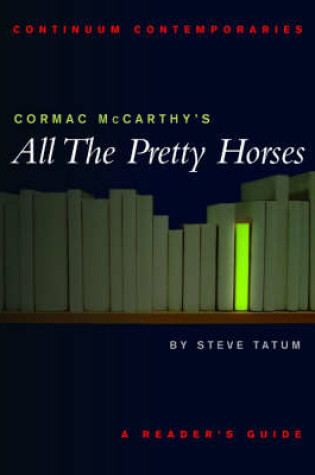 Cover of Cormac McCarthy's All the Pretty Horses