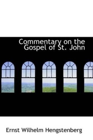 Cover of Commentary on the Gospel of St. John