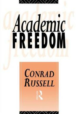 Cover of Academic Freedom