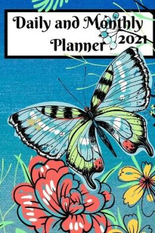 Cover of Daily and Monthly Planner 2021