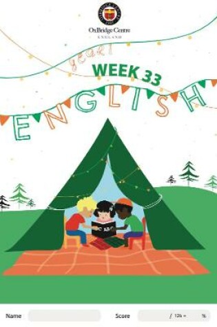 Cover of OxBridge Year 1 English Week 33