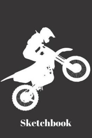 Cover of Basics Sketchbook for Drawing - Motocross Dirt Bike Motorcycle Racing