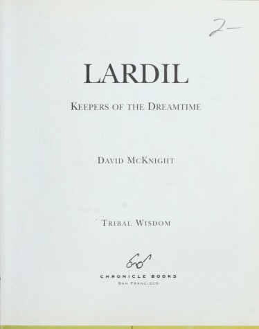 Book cover for Lardil