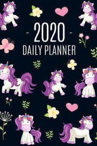 Cover of Unicorn Daily Planner 2020