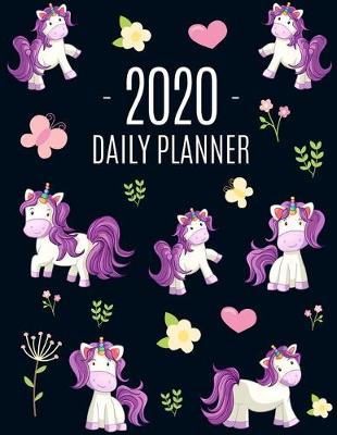 Book cover for Unicorn Daily Planner 2020