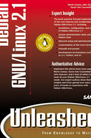 Cover of Debian GNU/Linux 2.1 Unleashed