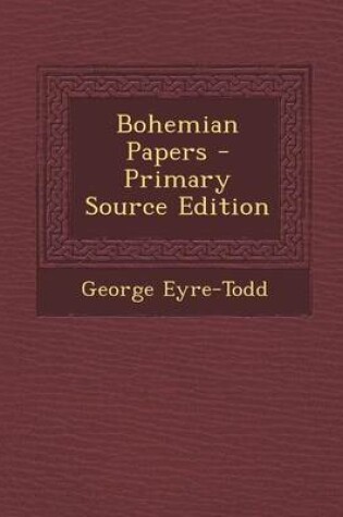 Cover of Bohemian Papers