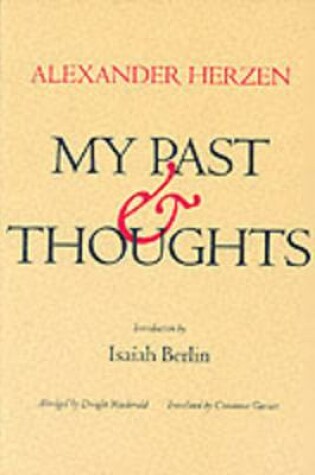 Cover of My Past and Thoughts