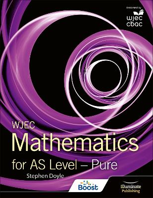 Book cover for WJEC Mathematics for AS Level: Pure