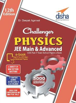 Book cover for Challenger Physics for JEE Main & Advanced with past 5 years Solved Papers ebook (12th edition)