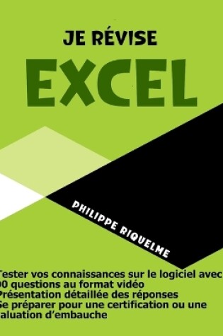 Cover of Je r�vise Excel