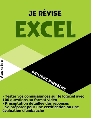 Cover of Je r�vise Excel