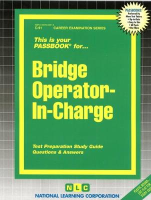 Cover of Bridge Operator-In-Charge