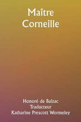 Book cover for Ma�tre Corneille