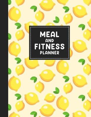 Book cover for Meal and Fitness Planner