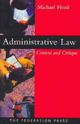 Book cover for Administrative Law